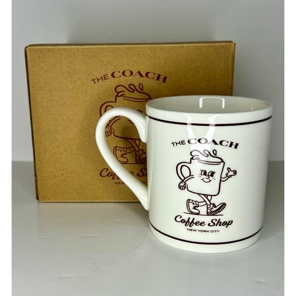 *NEW IN BOX* Coach “Miss Jo” Coffee Shop mug - Picture 1 of 3